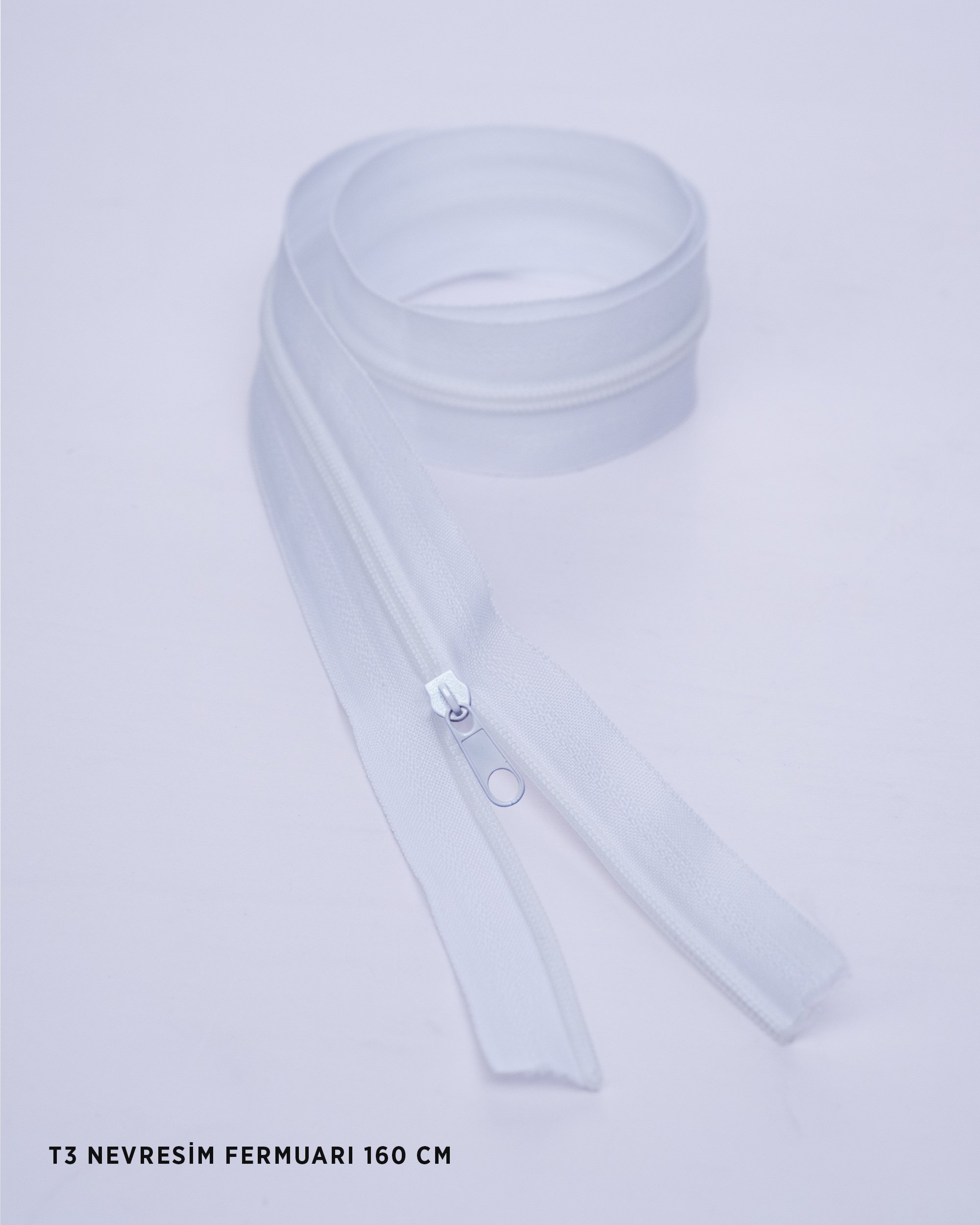T3 NEVRESİM FERMUAR - 160 CM